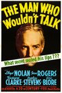 The Man Who Wouldn't Talk (1940)